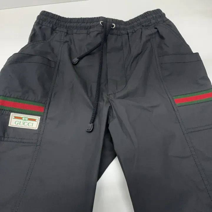 Gucci Gucci Logo Drawstring Casual Pants for Men Size US 26 / EU 42 - 9 Thumbnail
