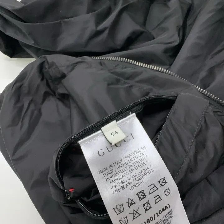 Gucci Gucci Logo Long Sleeve Jacket Size US XXL / EU 58 / 5 - 5 Thumbnail