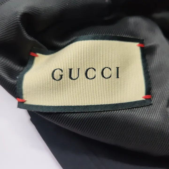 Gucci Gucci Love Parade Double-Breasted Black Wool Jacket Size US M / EU 48-50 / 2 - 3 Thumbnail
