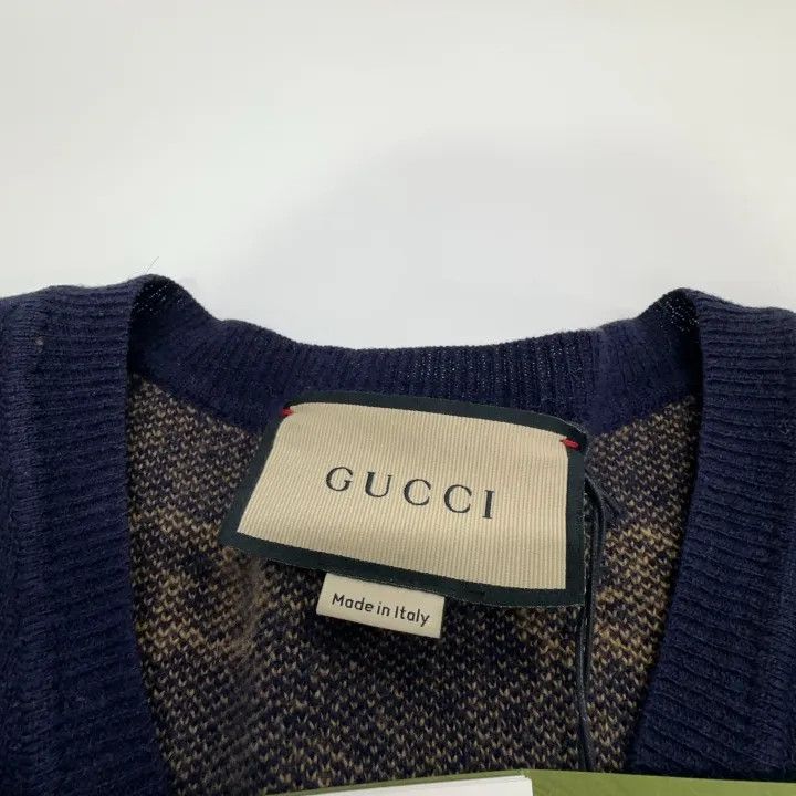 Gucci Gucci SS21 Wool Logo Knit Sweater Size US L / EU 52-54 / 3 - 8 Thumbnail
