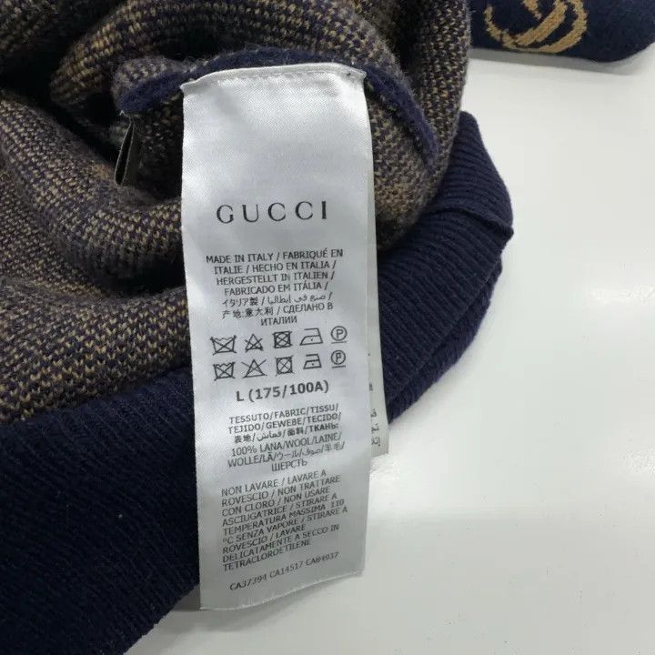 Gucci Gucci SS21 Wool Logo Knit Sweater Size US L / EU 52-54 / 3 - 4 Thumbnail