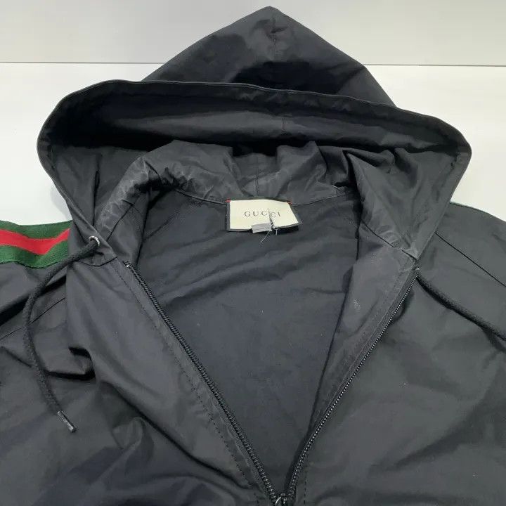 Gucci Gucci Logo Hooded Jacket for Men Size US M / EU 48-50 / 2 - 10 Thumbnail
