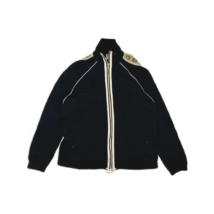 Gucci Gucci Logo Stripe Long Sleeve Jacket Size US L / EU 52-54 / 3 - 2 Thumbnail