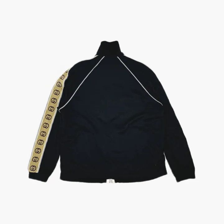 Gucci Gucci Logo Stripe Long Sleeve Jacket Size US L / EU 52-54 / 3 - 3 Thumbnail