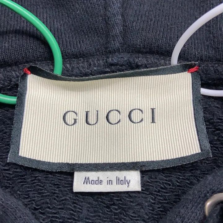 Gucci Gucci Logo Print Hoodie for Men Size US XL / EU 56 / 4 - 3 Thumbnail