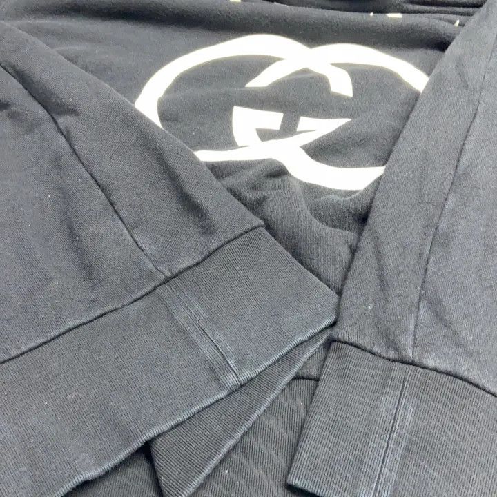 Gucci Gucci Logo Print Hoodie for Men Size US XL / EU 56 / 4 - 12 Thumbnail