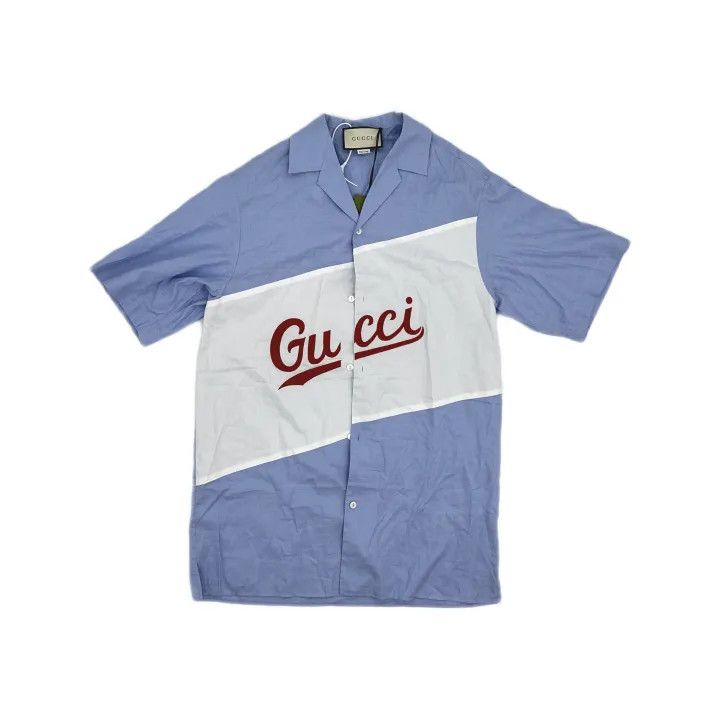 Gucci Gucci Color Block Short Sleeve Shirt Size US M / EU 48-50 / 2 - 2 Thumbnail