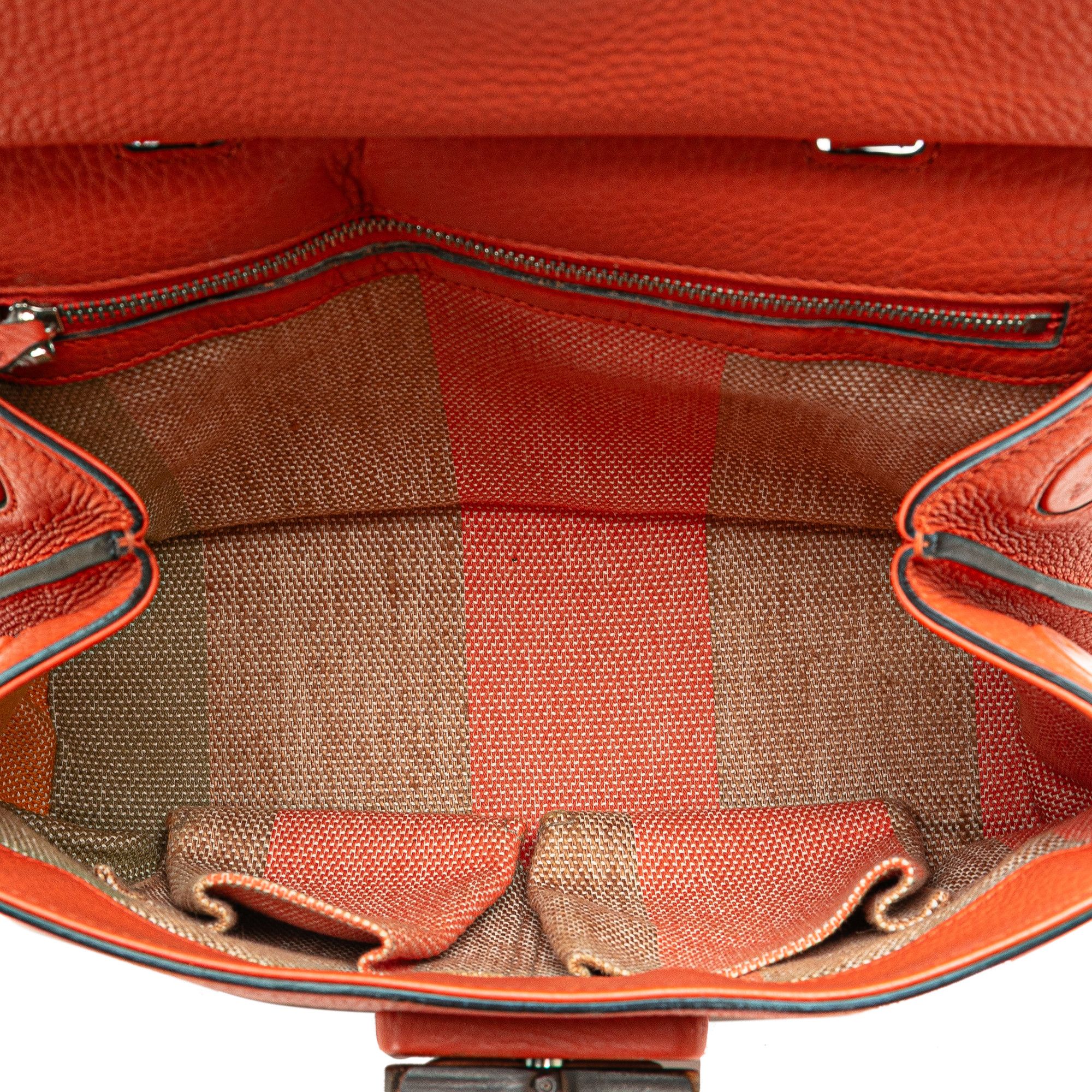 Gucci Gucci Small Leather Bamboo Daily Satchel Size ONE SIZE - 4 Thumbnail