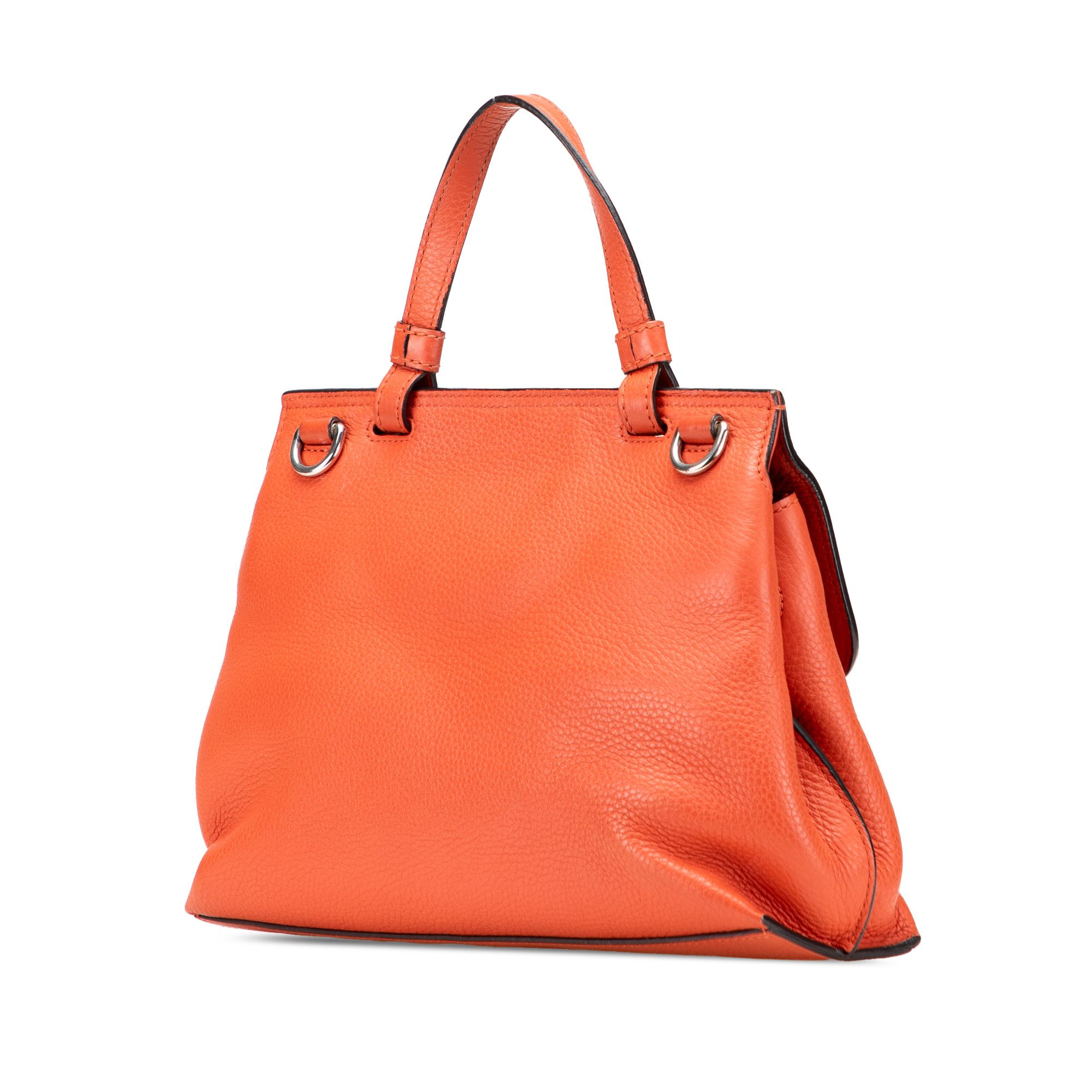 Gucci Gucci Small Leather Bamboo Daily Satchel Size ONE SIZE - 2 Thumbnail
