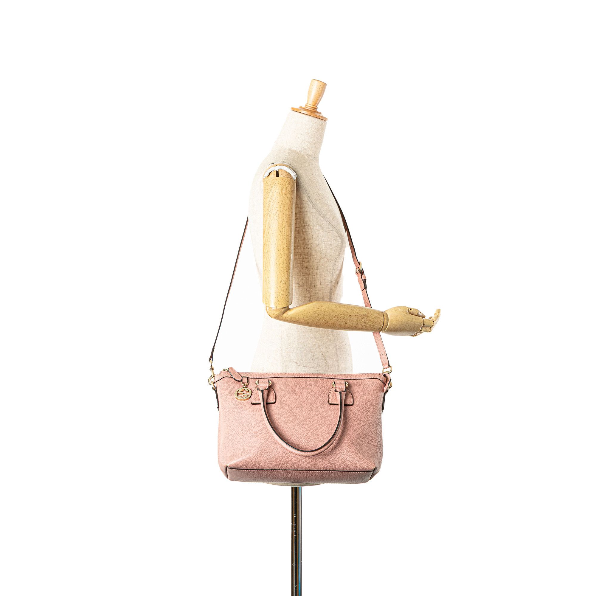 Gucci Gucci Dollar Calfskin GG Charm Satchel Size ONE SIZE - 12 Thumbnail