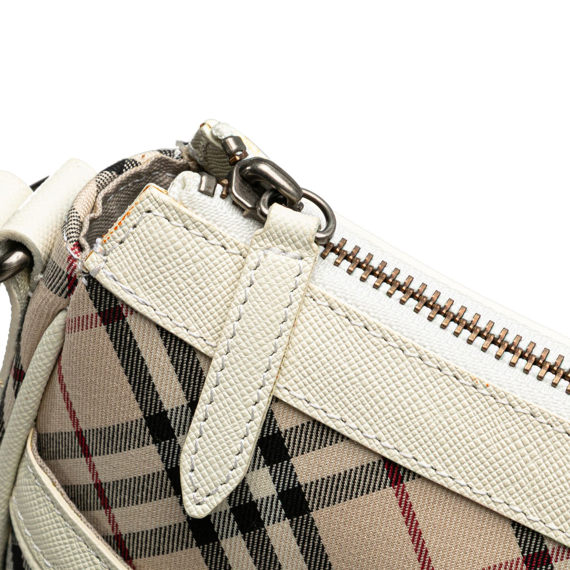 Burberry Burberry Nova Check Canvas Crossbody Size ONE SIZE - 8 Thumbnail