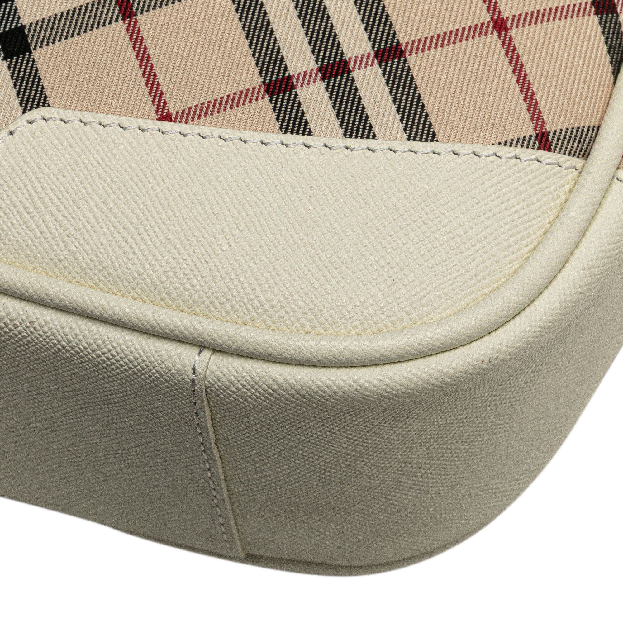 Burberry Burberry Nova Check Canvas Crossbody Size ONE SIZE - 10 Thumbnail