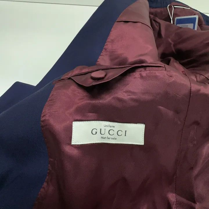 Gucci Gucci Double Breasted V-Neck Long Sleeve Blazer Size US M / EU 48-50 / 2 - 7 Thumbnail