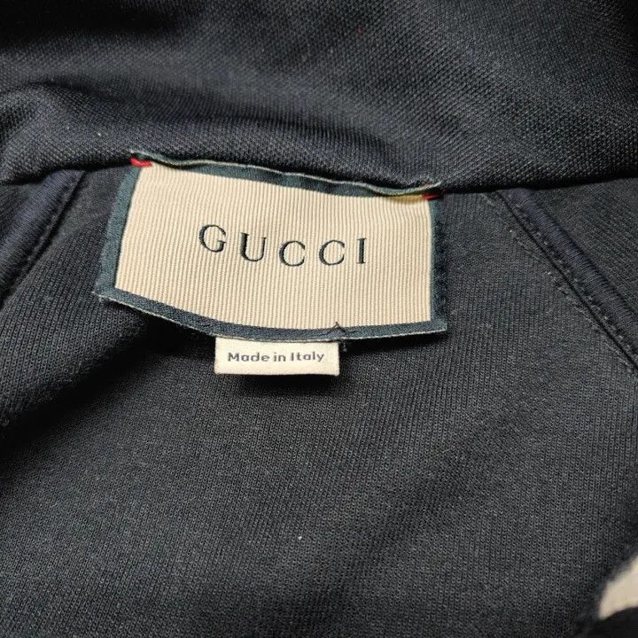Gucci GUCCI Logo Stripe Casual Jacket for Men Size US L / EU 52-54 / 3 - 4 Thumbnail