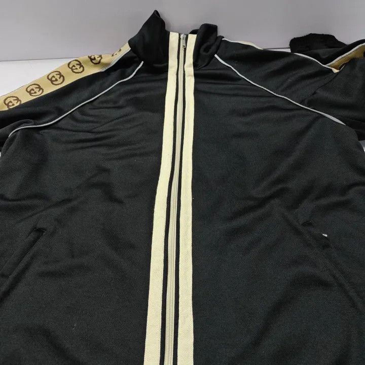 Gucci GUCCI Logo Stripe Casual Jacket for Men Size US L / EU 52-54 / 3 - 11 Thumbnail