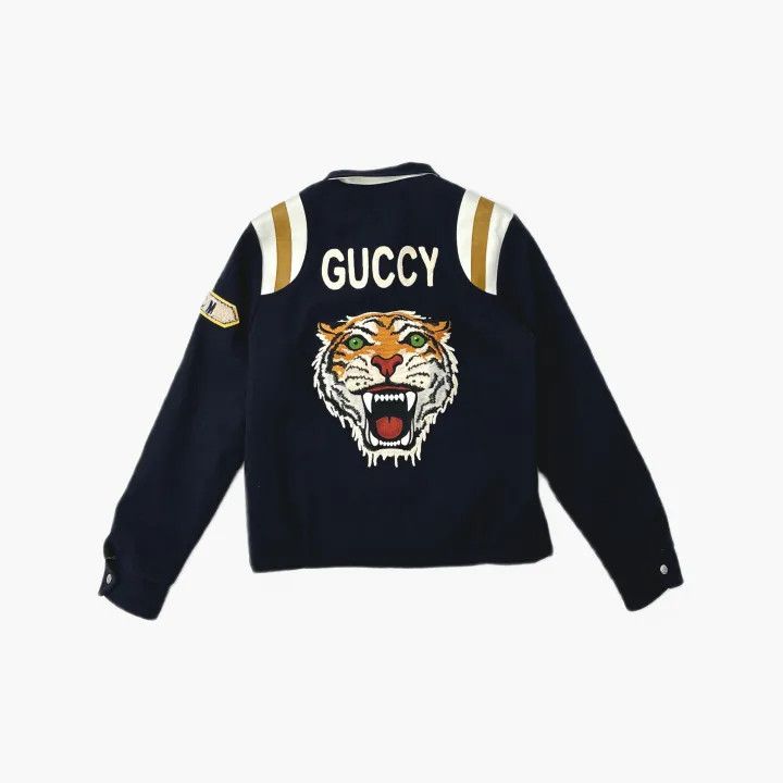 Gucci Gucci Heavy Embroidery Jacket with Leather Size US M / EU 48-50 / 2 - 3 Thumbnail