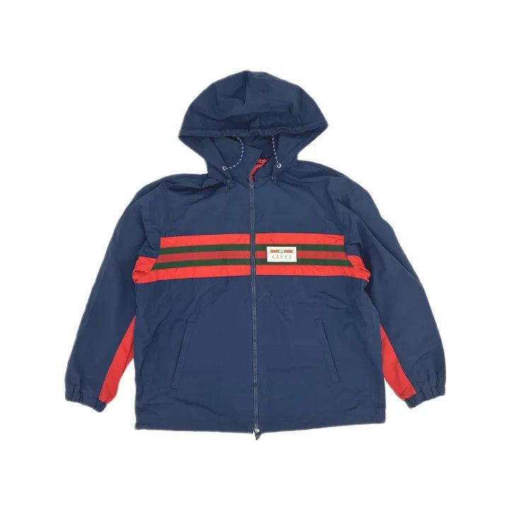 Gucci Gucci Color Block Logo Hoodie Jacket Size US S / EU 44-46 / 1 - 2 Thumbnail