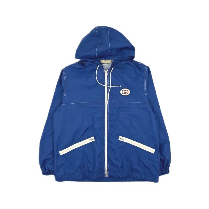 Gucci Gucci Lightweight Canvas Zip Jacket for Men Size US M / EU 48-50 / 2 - 2 Thumbnail