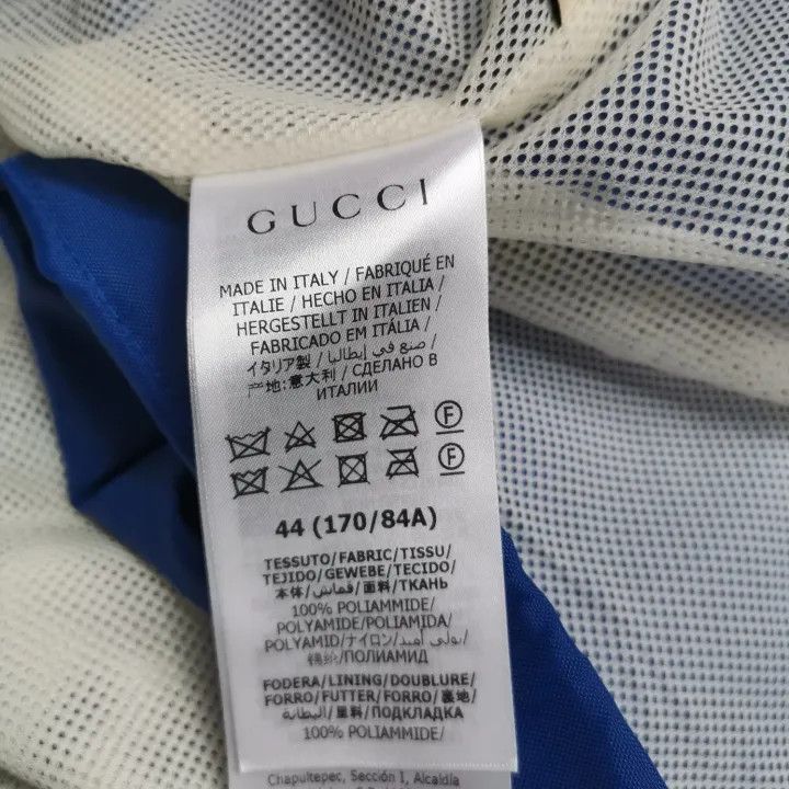 Gucci Gucci Lightweight Canvas Zip Jacket for Men Size US M / EU 48-50 / 2 - 6 Thumbnail