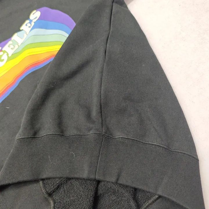 Gucci Gucci Black Long Sleeve Rainbow Sweatshirt Size US S / EU 44-46 / 1 - 10 Thumbnail