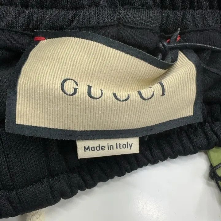 Gucci Gucci 1921 Logo Print Black Knit Pants Size US 26 / EU 42 - 4 Thumbnail