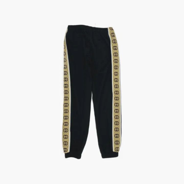 Gucci Gucci 1921 Logo Print Black Knit Pants Size US 26 / EU 42 - 3 Thumbnail