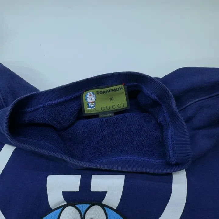 Gucci Gucci x Doraemon Blue Sweatshirt for All Size US L / EU 52-54 / 3 - 7 Thumbnail