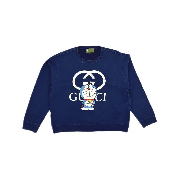 Gucci Gucci x Doraemon Blue Sweatshirt for All Size US L / EU 52-54 / 3 - 2 Thumbnail