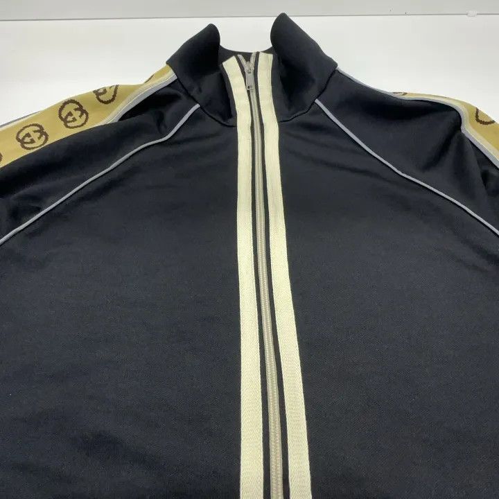 Gucci Gucci SS20 Oversized Logo Knit Jacket Size US M / EU 48-50 / 2 - 7 Thumbnail
