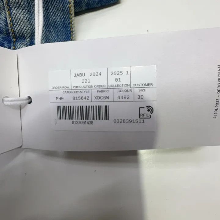Gucci Gucci Blue Logo Mid-Rise Fitted Jeans Size US 30 / EU 46 - 6 Thumbnail