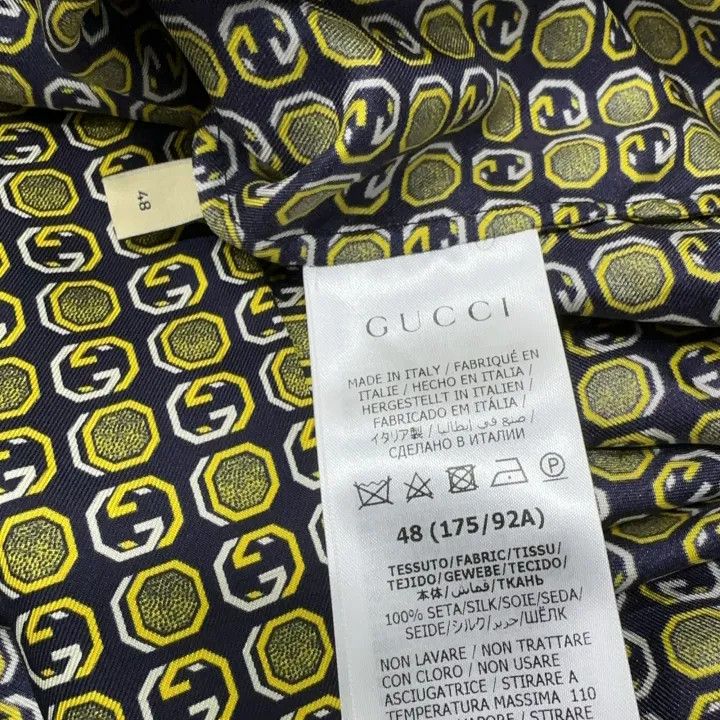 Gucci Gucci Stylish Button-Up Long Sleeve Shirt Size US L / EU 52-54 / 3 - 5 Thumbnail