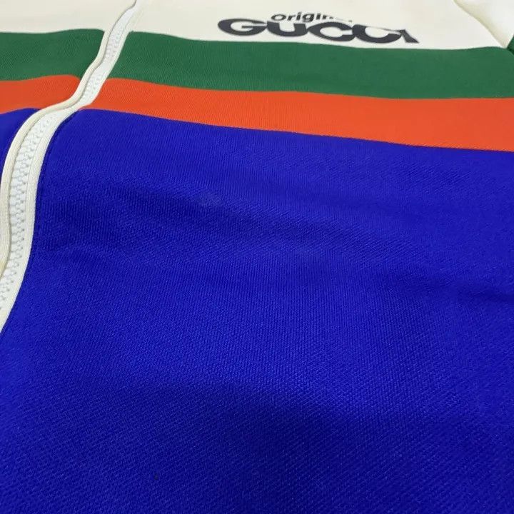 Gucci Gucci Colorful Logo Zip Jacket for Men Size US M / EU 48-50 / 2 - 8 Thumbnail