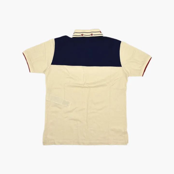 Gucci Gucci Embroidered Collar Cotton Short Sleeve Polo Size US M / EU 48-50 / 2 - 3 Thumbnail