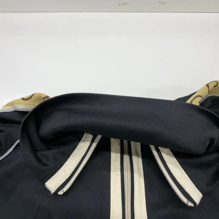 Gucci Gucci Black Logo Stripe Long Sleeve Jacket Size US S / EU 44-46 / 1 - 7 Thumbnail