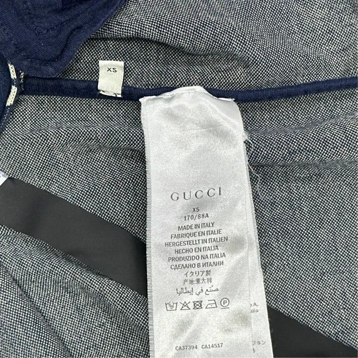 Gucci Gucci Classic GG Cotton Zip Jacket for Men Size US XS / EU 42 / 0 - 2 Thumbnail