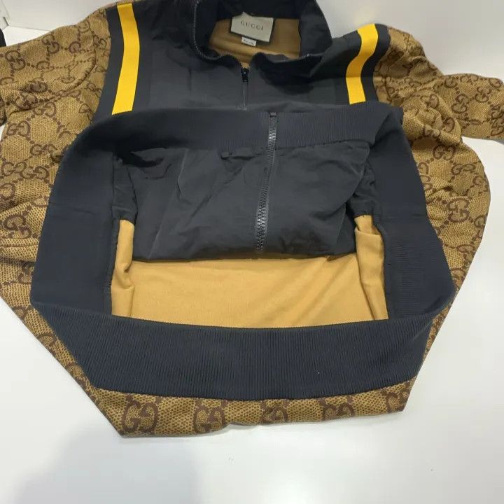 Gucci Gucci Color Block Double G Jacket for Men Size US XL / EU 56 / 4 - 9 Thumbnail