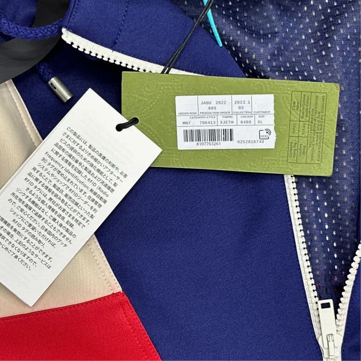 Gucci Gucci Color-Blocked Half-Zip Sweatshirt Size US XL / EU 56 / 4 - 3 Thumbnail