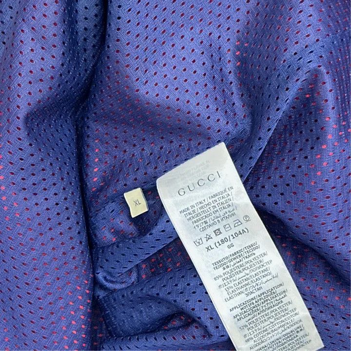 Gucci Gucci Color-Blocked Half-Zip Sweatshirt Size US XL / EU 56 / 4 - 4 Thumbnail