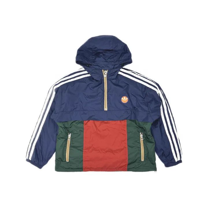 Gucci Gucci x Adidas Blue Hooded Sweatshirt Size US L / EU 52-54 / 3 - 2 Thumbnail