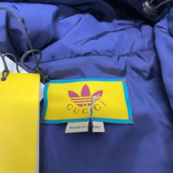 Gucci Gucci x Adidas Blue Hooded Sweatshirt Size US L / EU 52-54 / 3 - 4 Thumbnail