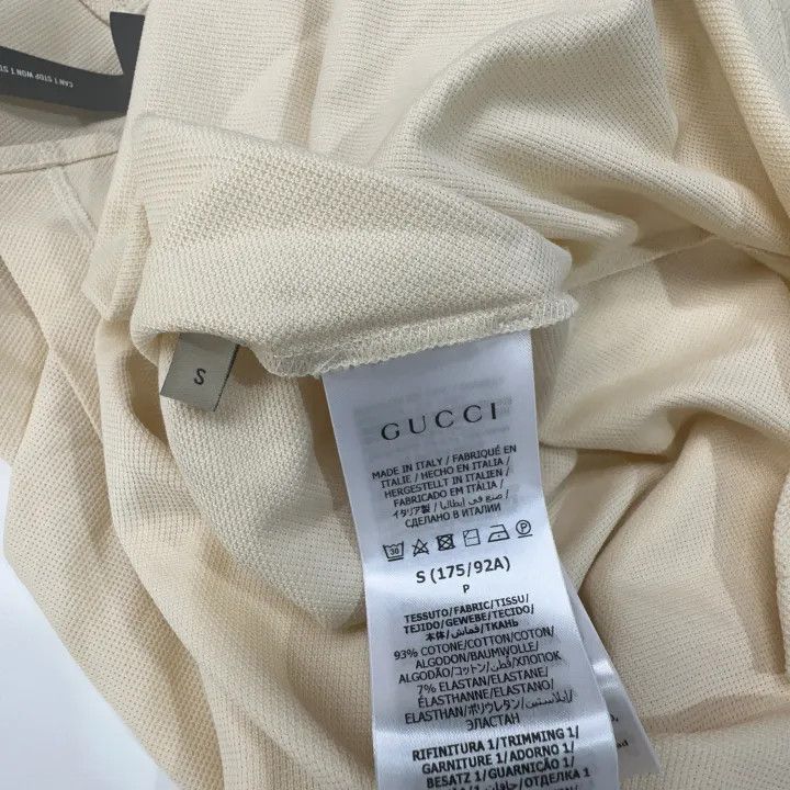Gucci Gucci Logo Pattern Short Sleeve Polo Size US S / EU 44-46 / 1 - 4 Thumbnail