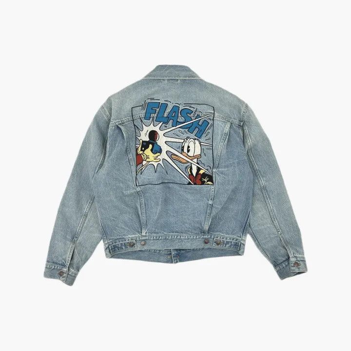 Gucci Gucci x Disney Donald Duck Embroidered Denim Jacket Size US M / EU 48-50 / 2 - 3 Thumbnail