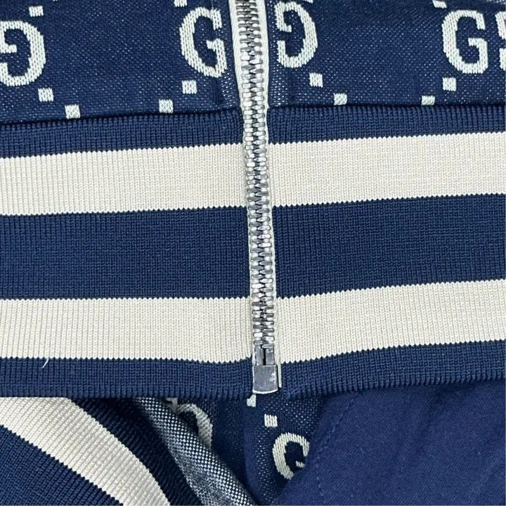 Gucci Gucci Classic GG Cotton Zip Jacket for Men Size US L / EU 52-54 / 3 - 4 Thumbnail