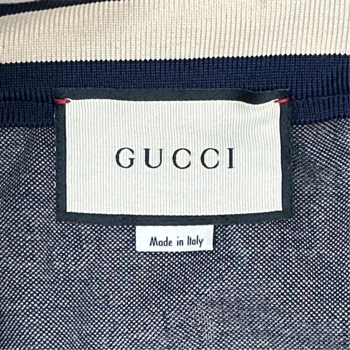Gucci Gucci Classic GG Cotton Zip Jacket for Men Size US L / EU 52-54 / 3 - 2 Thumbnail