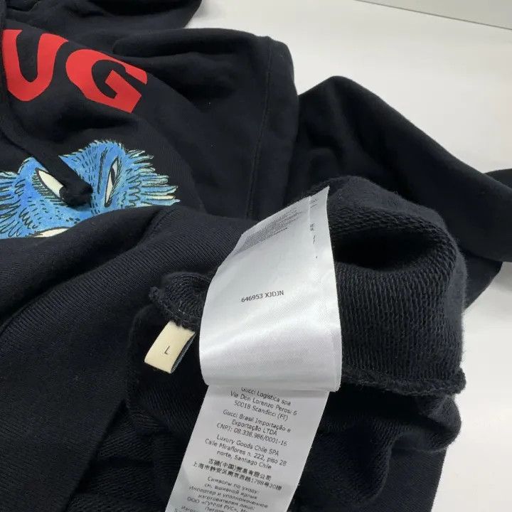 Gucci GUCCI x Freya Hartas Animal Print Hoodie Size US L / EU 52-54 / 3 - 5 Thumbnail