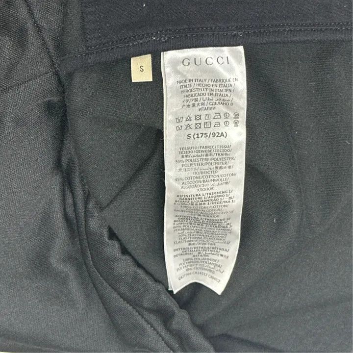 Gucci Gucci Black Long Sleeve Casual Jacket Size US S / EU 44-46 / 1 - 3 Thumbnail
