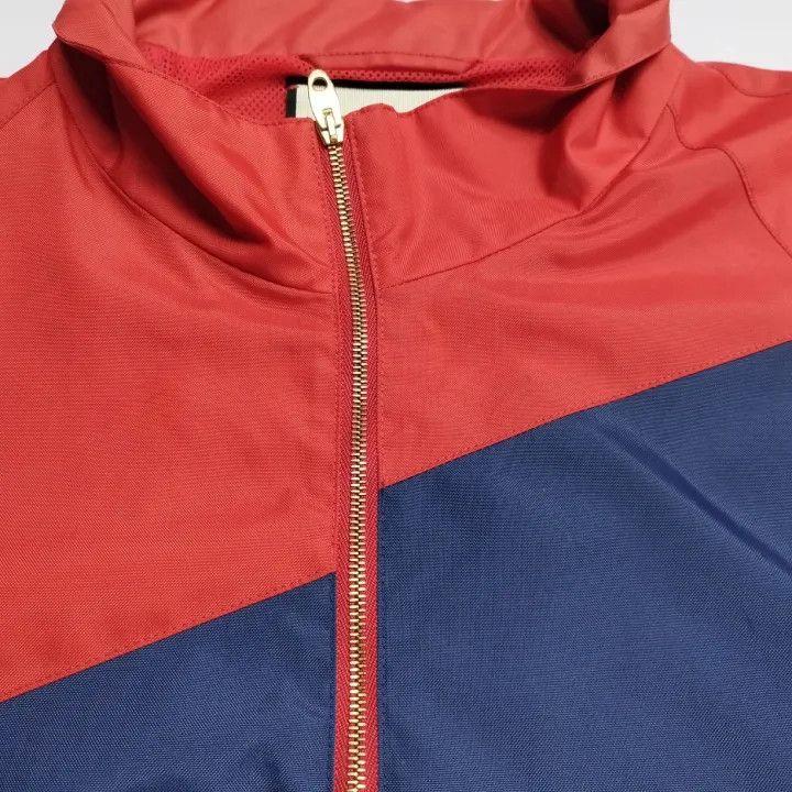 Gucci Gucci Color-Block Logo Long Sleeve Jacket Size US L / EU 52-54 / 3 - 8 Thumbnail