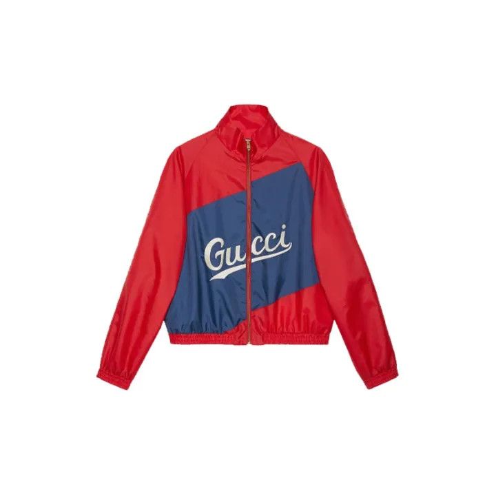 Gucci Gucci Color-Block Logo Long Sleeve Jacket Size US L / EU 52-54 / 3 - 2 Thumbnail
