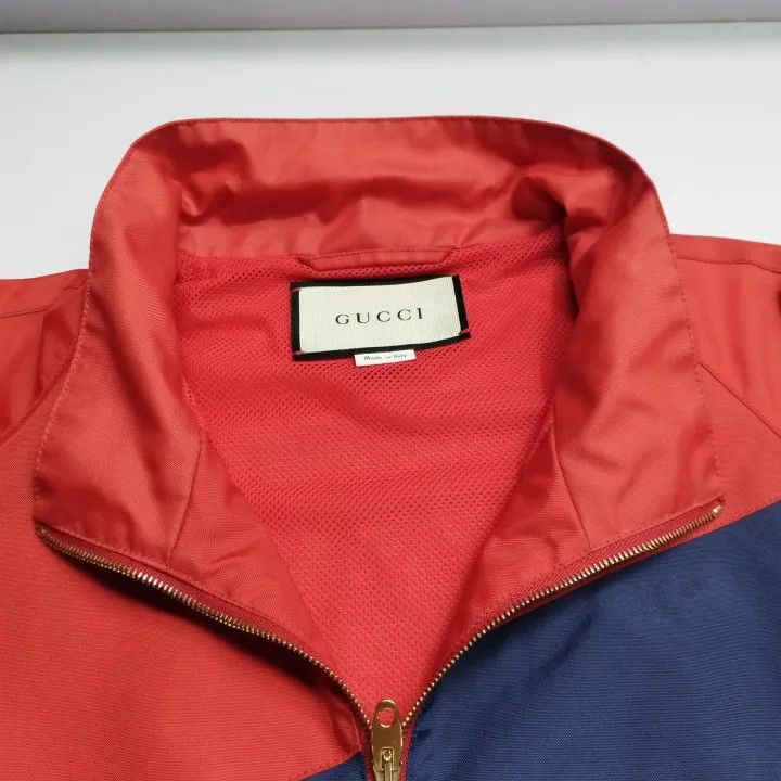Gucci Gucci Color-Block Logo Long Sleeve Jacket Size US L / EU 52-54 / 3 - 15 Thumbnail