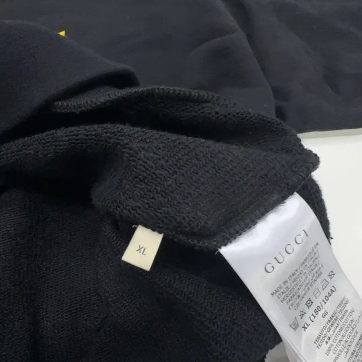 Gucci Gucci FW23 Black Logo Sweatshirt for Men Size US XL / EU 56 / 4 - 6 Thumbnail